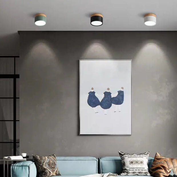 Elegant Nordic cylindrical LED ceiling light – Chic and energy-saving solution for your hallway