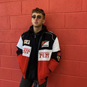 Veste de course Ferrari classique – Mode de sport automobile unisexe intemporelle