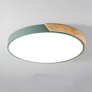 Nordic Chic Wooden Macaron LED Chandelier – Elegant Fusion of Wood and Metal