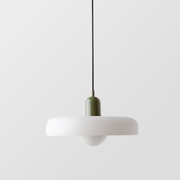 Elegant Bauhaus Glass Pendant - Where Modern Function Meets Sleek Minimalism