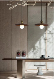 Handmade wooden ceiling lamp Dopwii – A touch of modern elegance