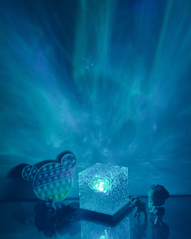 Lampe Qrismora – Transformez votre espace avec l'illumination envoûtante des aurores boréales