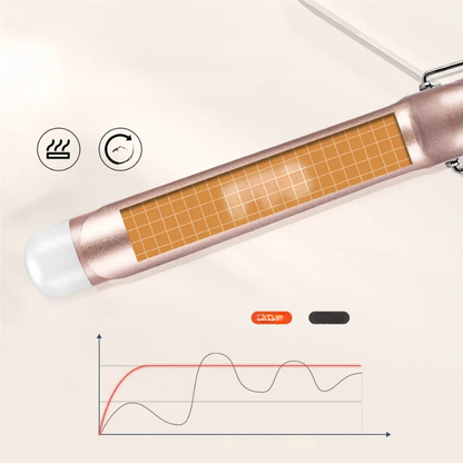 Fer à friser CurlMaster Pro – Obtenez des boucles sans effort, de qualité salon en toute simplicité !