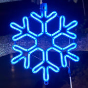 Waterproof LED Snowflake Star Garland – Perfect for Outdoor Holiday Decorations