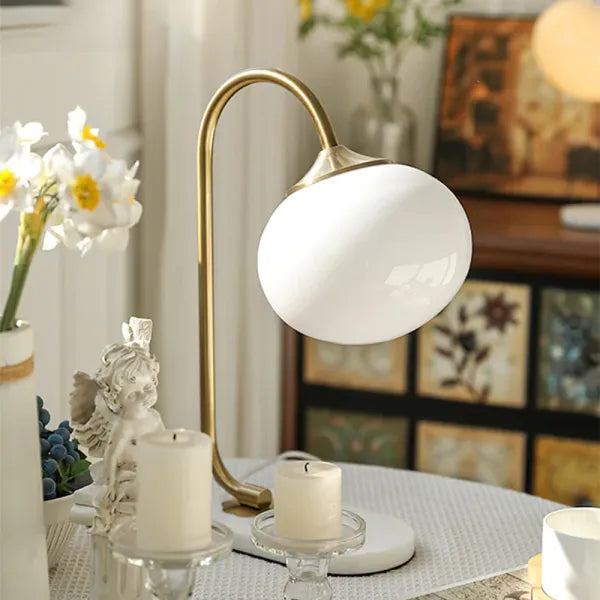 Lampe de table moderne en marshmallow – Design contemporain pour une atmosphère cozy