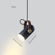 Industrial Pendant Light Karronade Nautical Charm – Elegant Metal Lamp for Your Living Room or Office