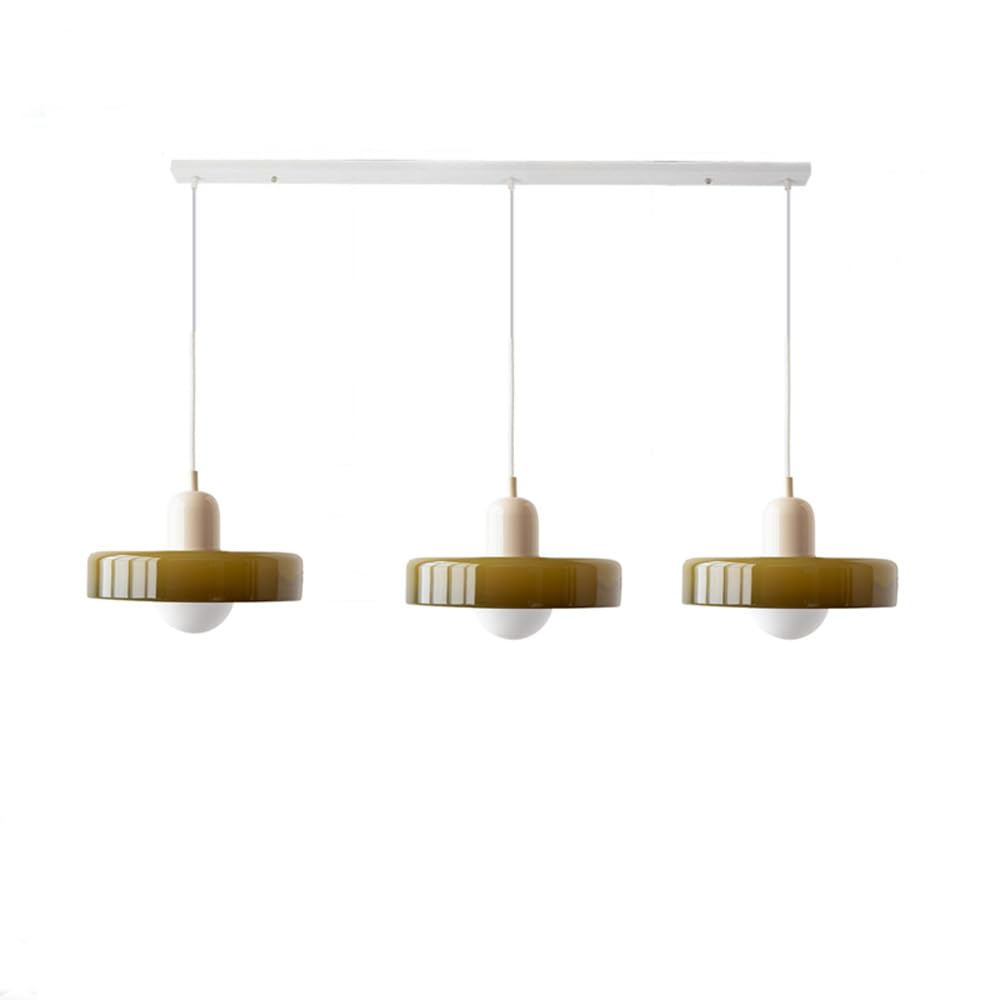 Suspension Bauhaus élégante – Design en verre chic pour rehausser vos espaces de vie et de salle à manger