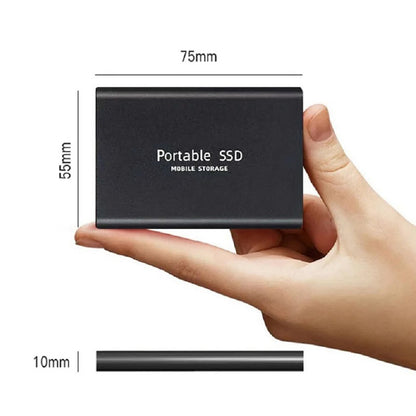 Ultra-fast external SSD drive – Elegant design with generous storage space