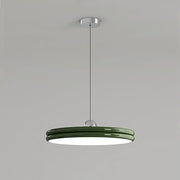 Elegant dimmable LED suspension - Customizable cable length with metallic finish and stylish acrylic