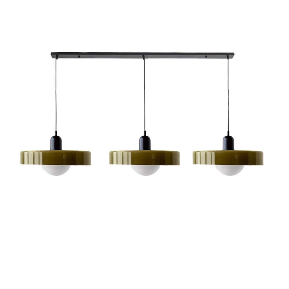 Suspension Bauhaus élégante – Design en verre chic pour rehausser vos espaces de vie et de salle à manger