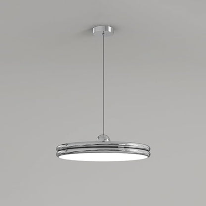 Elegant dimbar LED-lampa med upphängning - Anpassningsbar kabel längd med metallisk och stilren akrylfinish