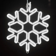 Waterproof LED Snowflake Star Garland – Perfect for Outdoor Holiday Decorations
