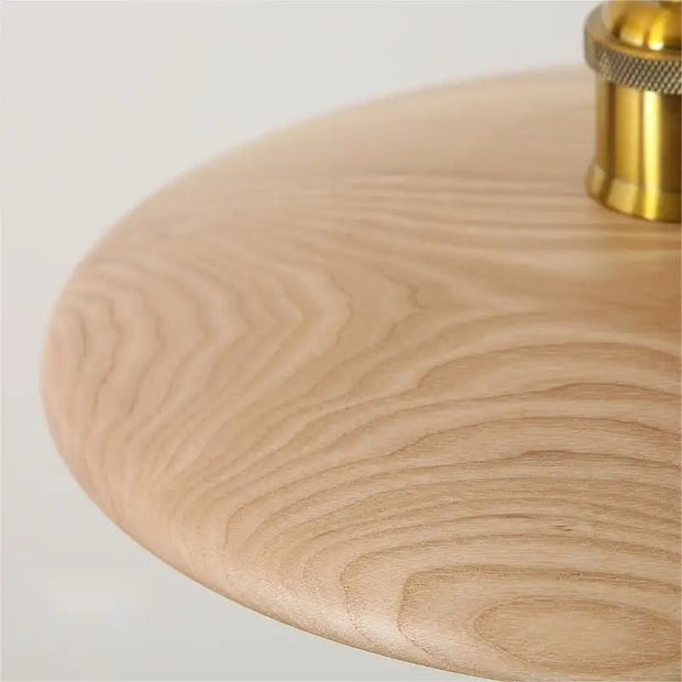 Handmade wooden ceiling lamp Dopwii – A touch of modern elegance
