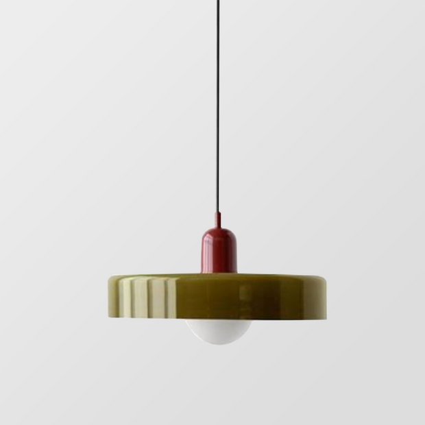 Elegant Bauhaus Glass Pendant - Where Modern Function Meets Sleek Minimalism