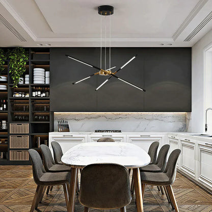 Chandelier Araignée Contemporain – Design Adjustable et Polyvalent avec 6 à 12 Lumières Éclairantes