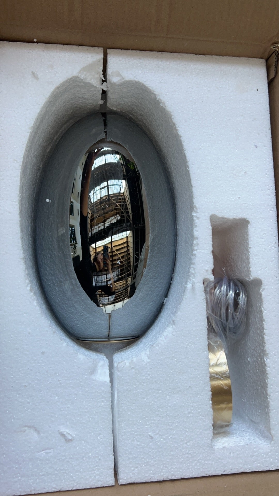 Suspension en verre et laiton élégant – Éclairage stylé pour votre salon et votre cuisine