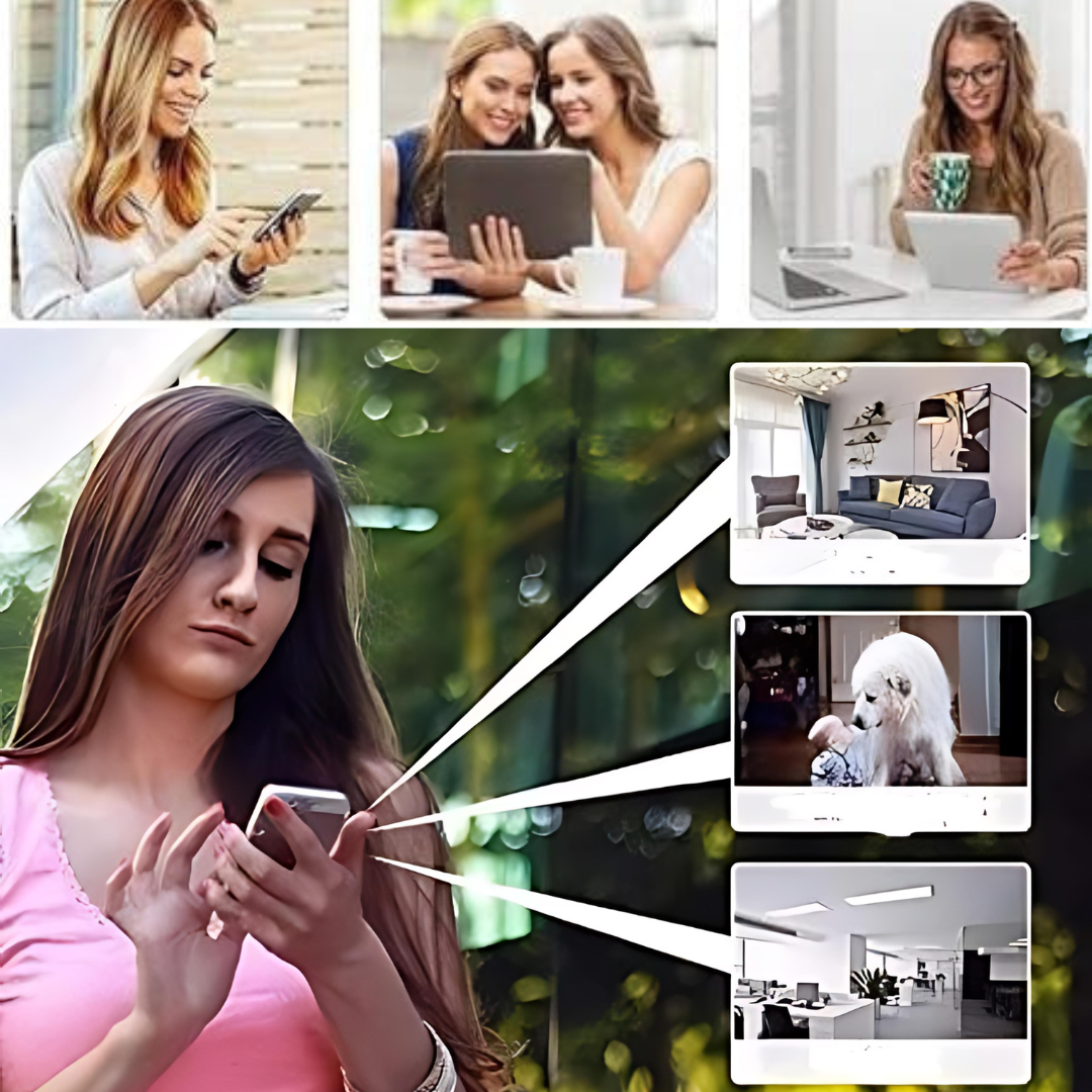 Ultieme Draadloze WiFi Beveiligingscamera – Kristalheldere HD 1080p Bewaking voor Uw Huis en Kantoor