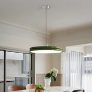 Elegant dimmable LED suspension - Customizable cable length with metallic finish and stylish acrylic