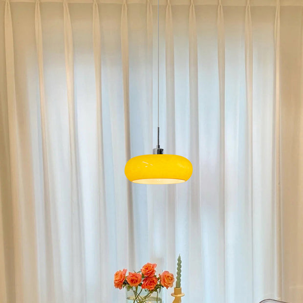 Suspension en verre ajustable Hailie - Élégance chic et contemporaine