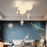 Dazzling Astronaut Moon LED Pendant Light – A One-of-a-Kind Space-Inspired Ceiling Light