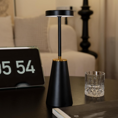 Lampe de Table LED sans Fil LumiFlex - Dimmable avec Fonction Mémoire Pratique et Charge USB