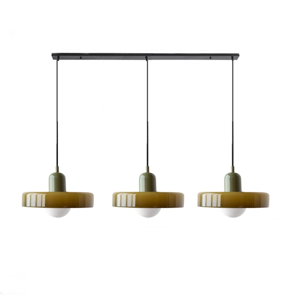 Suspension Bauhaus élégante – Design en verre chic pour rehausser vos espaces de vie et de salle à manger