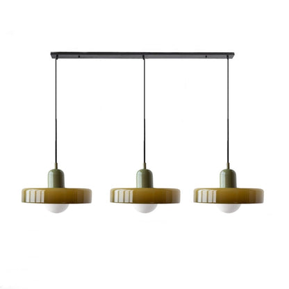 Suspension Bauhaus élégante – Design en verre chic pour rehausser vos espaces de vie et de salle à manger