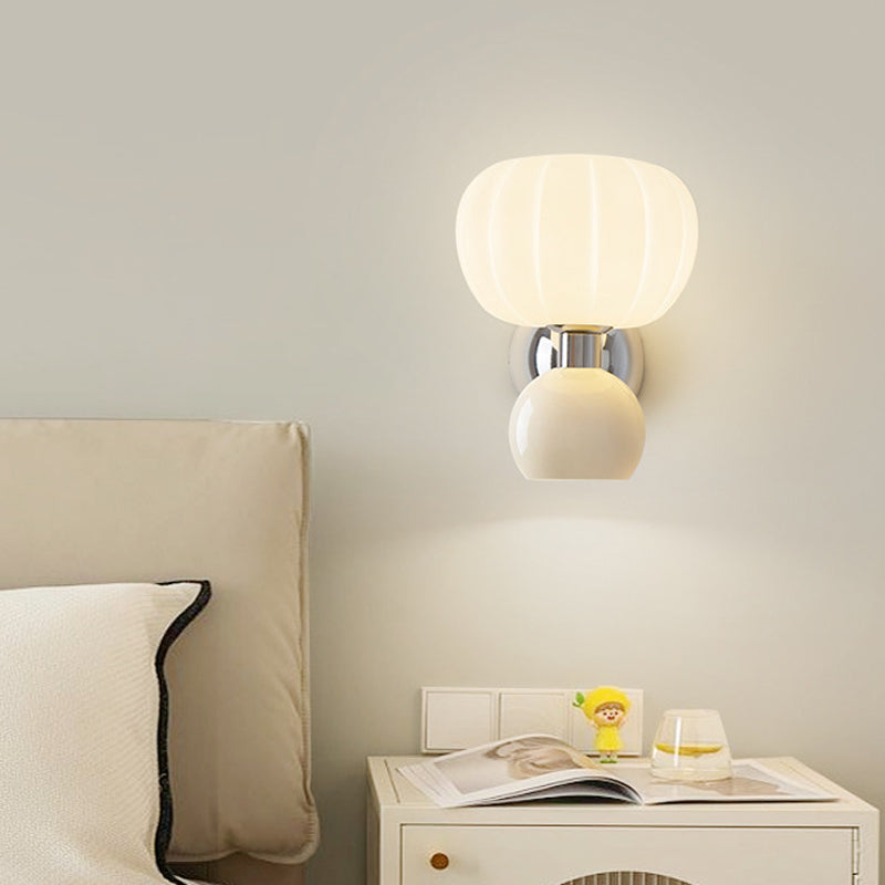 Applique Murale LED Crème Élégante – Lumière d'Accent Économe en Énergie pour Votre Salon et Chambre
