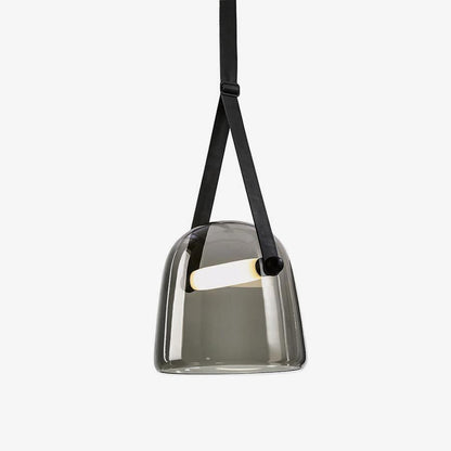 Suspension Élégante Minimaliste Mona – Métal et Verre Design LED Chic