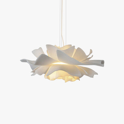 Suspension Élégante Bella Fleur – Lampe en Métal et Acrylique au Motif Floral Magnifique