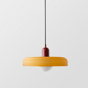 Elegant Bauhaus Glass Pendant - Where Modern Function Meets Sleek Minimalism