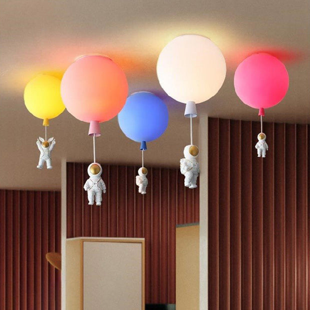 Dazzling Astronaut Moon LED Pendant Light – A One-of-a-Kind Space-Inspired Ceiling Light