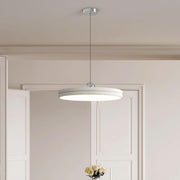 Elegant dimmable LED suspension - Customizable cable length with metallic finish and stylish acrylic