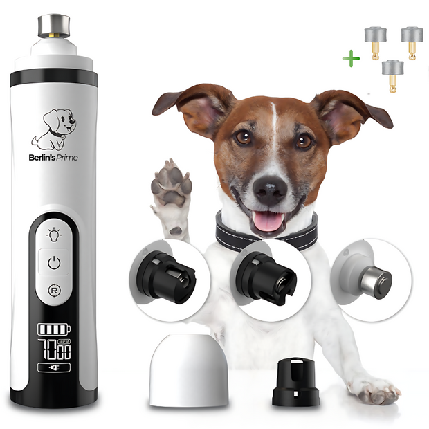 Ultra Quiet Nail Grinder for Pets - Gentle and High-Quality Claw Care for Your Four-Legged Friends
