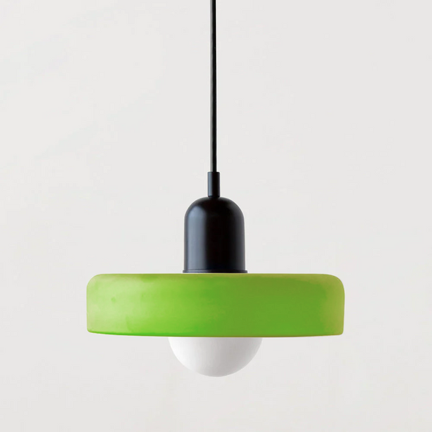 Elegant Bauhaus Glass Pendant - Where Modern Function Meets Sleek Minimalism