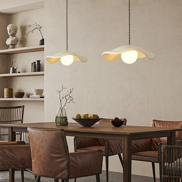 Suspension Lotus Wabi-Sabi – Élégance Inspirée de la Nature pour Votre Salle à Manger