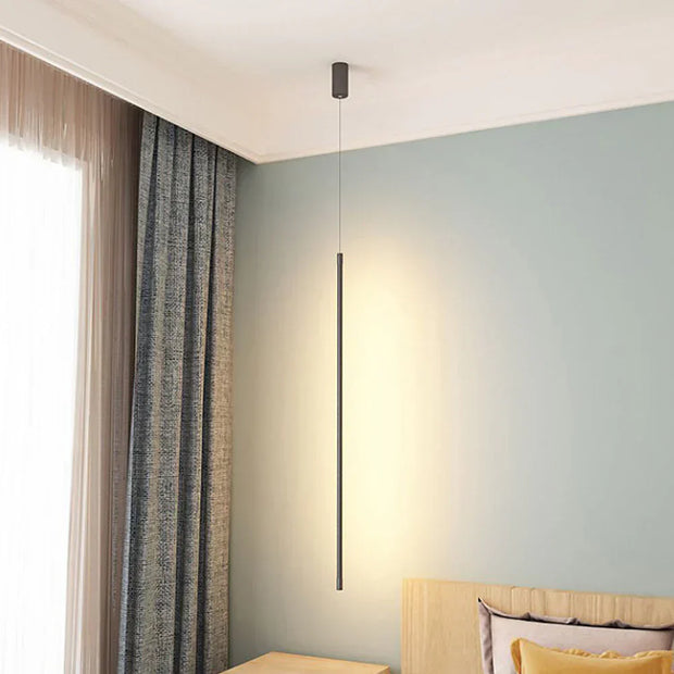 Suspension LED Longue en Aluminium Minimaliste – Fusion Parfaite de Style et d'Élégance Moderne