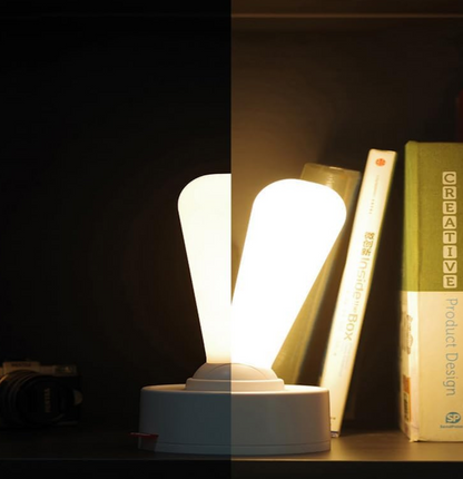 Lampe de table rétro chic - Style LED minimaliste élégant