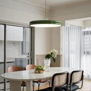Elegant dimmable LED suspension - Customizable cable length with metallic finish and stylish acrylic