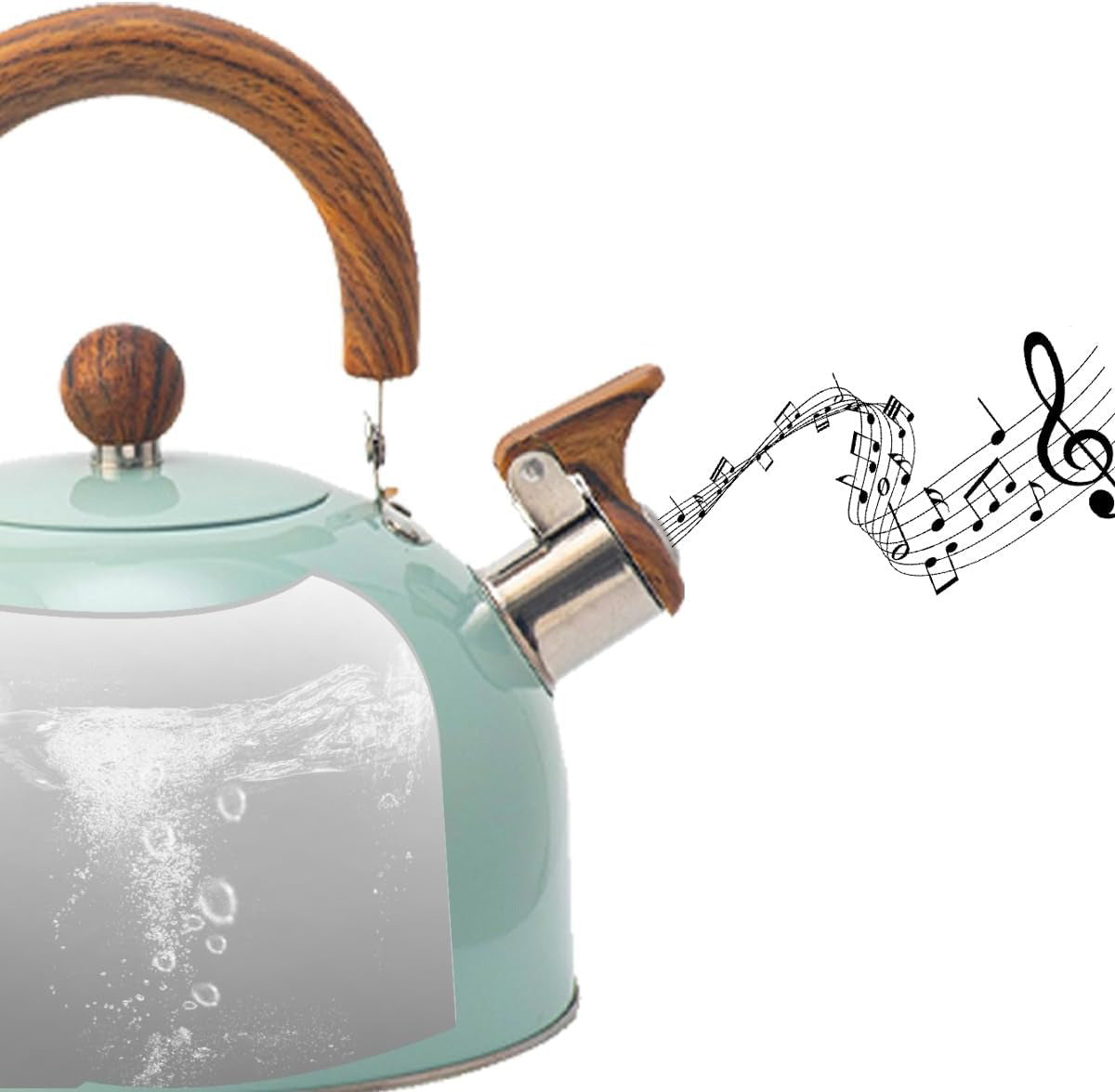 Elegant Stainless Steel Kettle - Efficient and Stylish!
