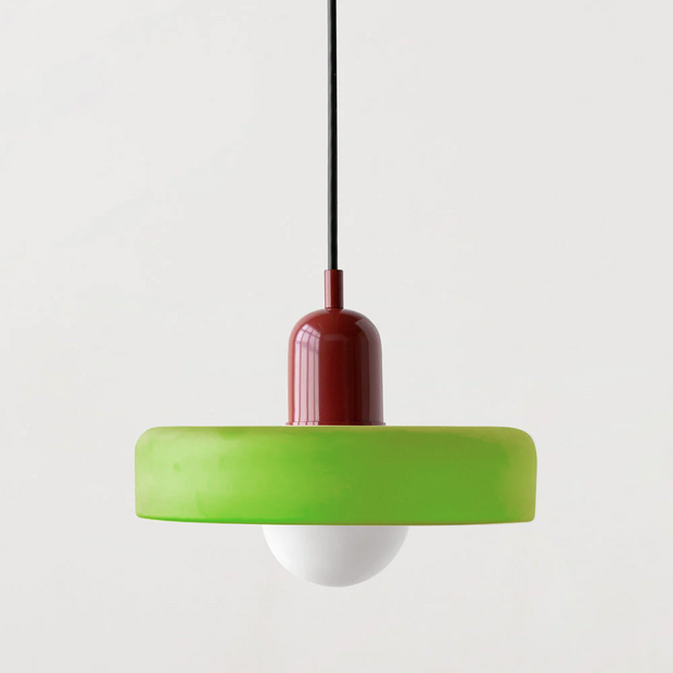 Elegant Bauhaus Glass Pendant - Where Modern Function Meets Sleek Minimalism