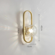 Camille Wall Sconce – Elegant Satin Glass LED Light Fixture, Perfect for Contemporary Spaces