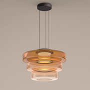 Superb glass pendant lamp in the shape of a moon – Chic and versatile indoor lighting