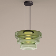 Superb glass pendant lamp in the shape of a moon – Chic and versatile indoor lighting