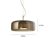 Elevate your space with the Hotel glass pendant lamp – A touch of timeless elegance for refined interiors