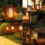 Enchanting solar lantern – Captivating LED flame effect and durable, weather-resistant outdoor lighting