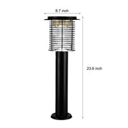 All-weather solar and USB mosquito lamp - Effective waterproof LED insect trap for outdoor adventures