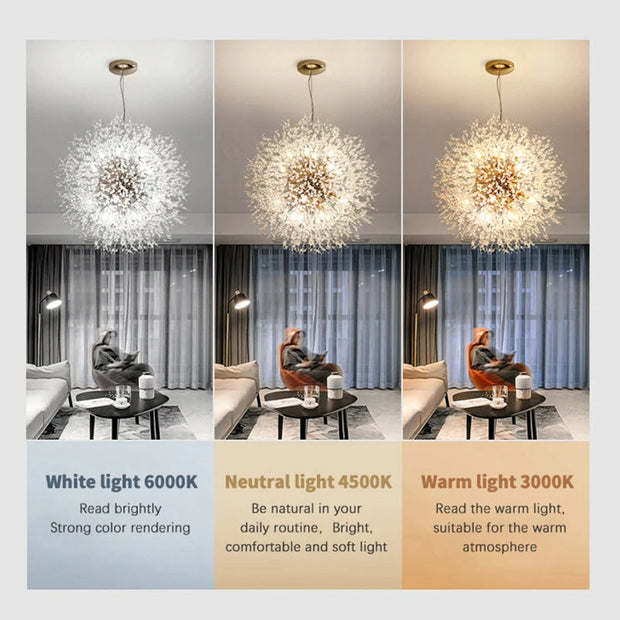 Elegant crystal LED chandelier – Stylish chrome finish with G9 lighting