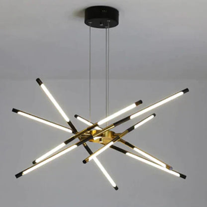 Chandelier Araignée Contemporain – Design Adjustable et Polyvalent avec 6 à 12 Lumières Éclairantes