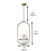 Elegant and Chic Pendant – Contemporary Metal Design with a Dazzling Glass Case